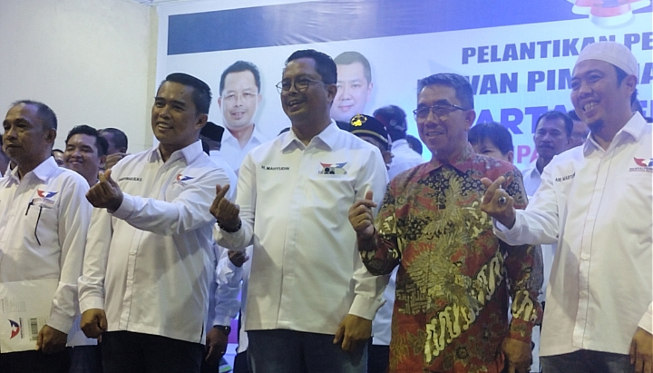 Hadiri Pelantikan Perindo Kutim, Mahyunadi Kagumi Ardiansyah, Mahyudin: Mereka Sahabat, Kalau Bisa Bekawan Saja Kutim